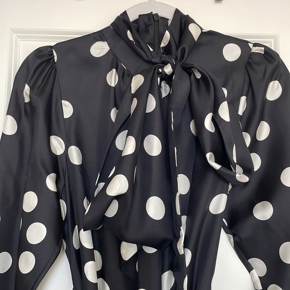 polka-dot midi dress - Picture 6 of 9